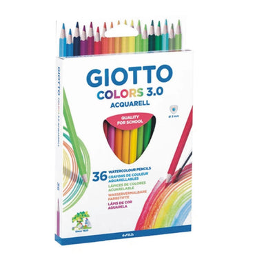 FILA Giotto Watercolor Pencils 3.0 set of 36 pcs The Stationers